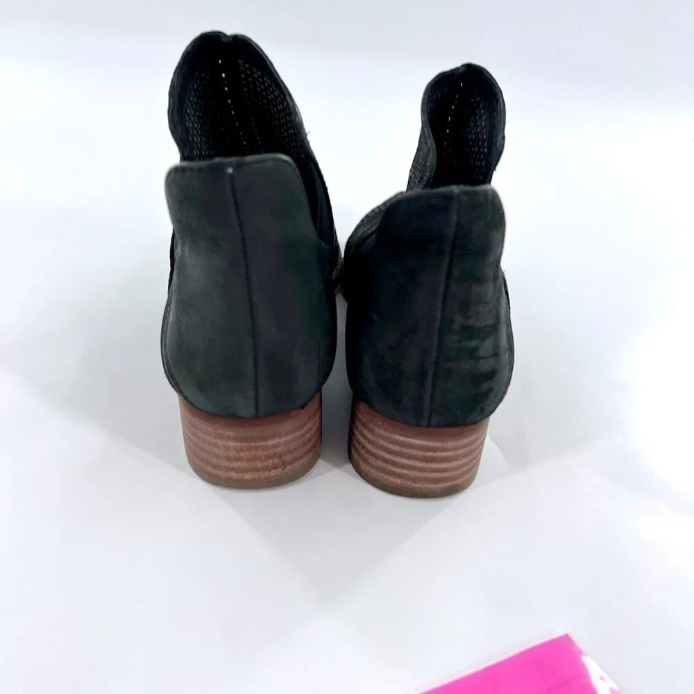 Vince Camuto Women's Black Celena Perforated Bootie size 6